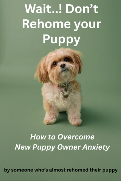 Wait..Don't Rehome Your Puppy